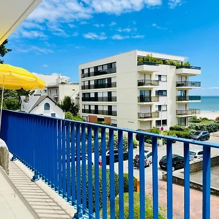 Vue Mer : Le Castel D'armor La Baule-Escoublac